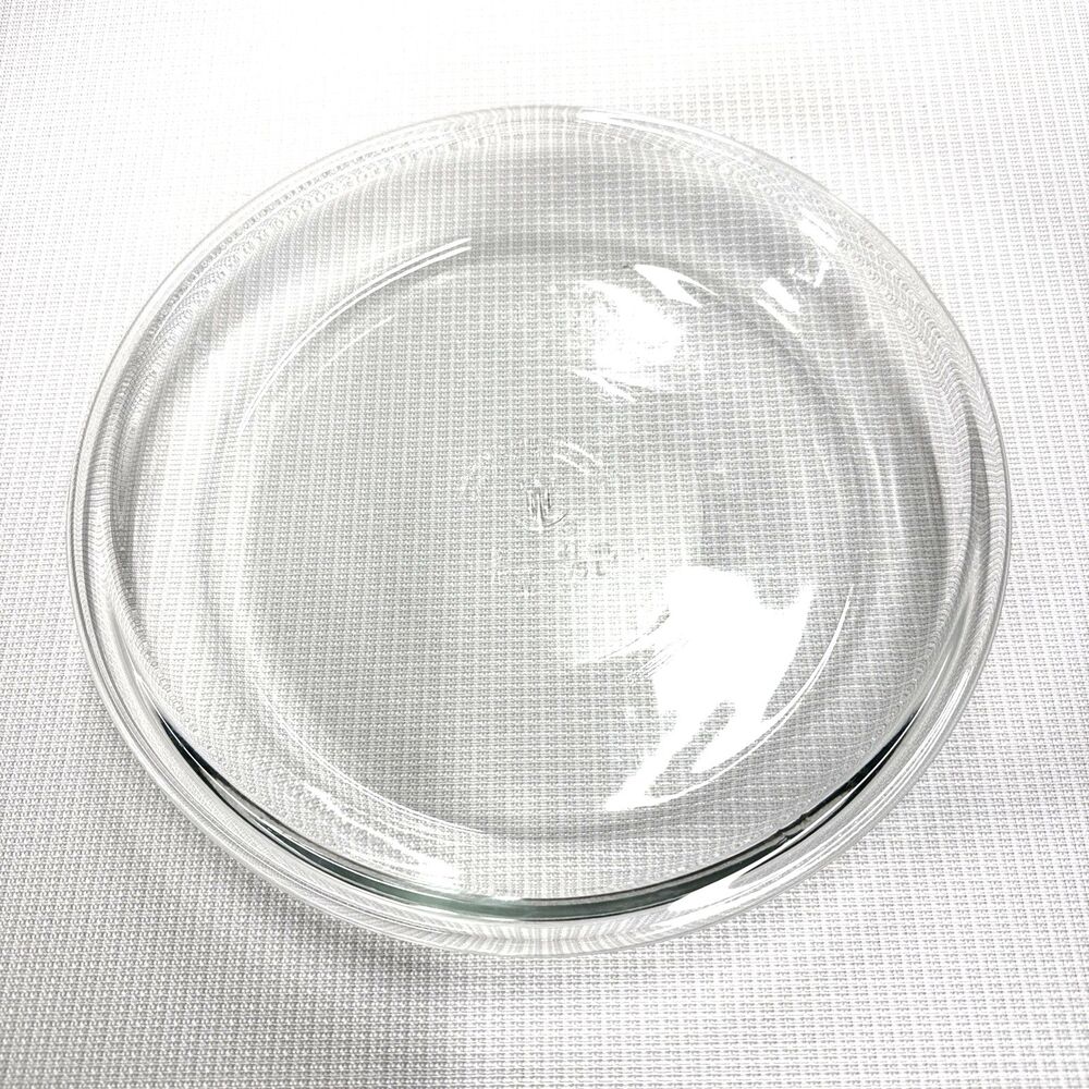 Anchor Hocking 9" Inch Round Clear Glass Pie Plate Dish - USA - (#23)